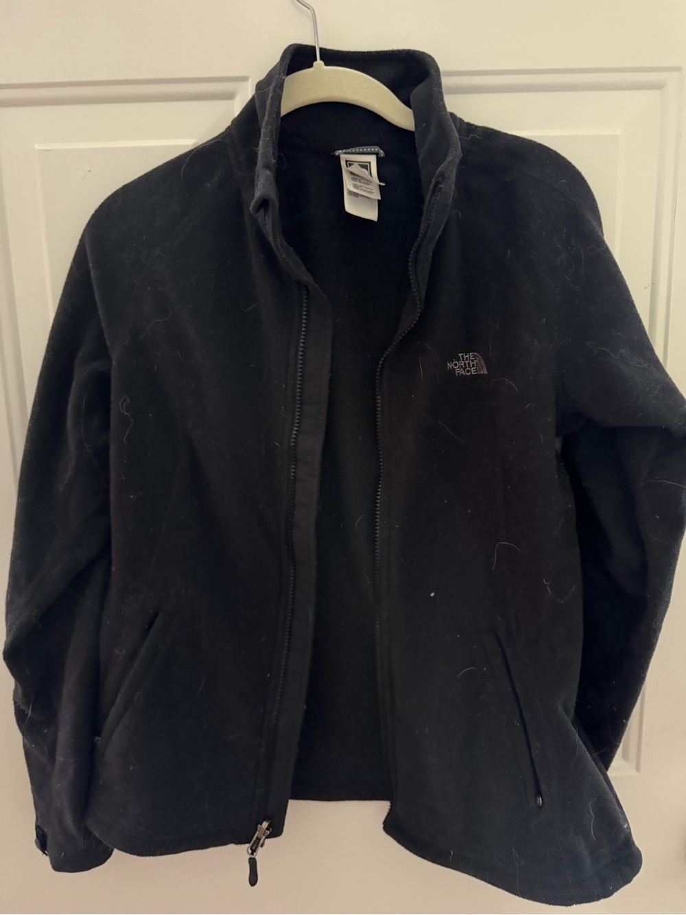 The North Face Black Full-Zip Fleece Jacket
